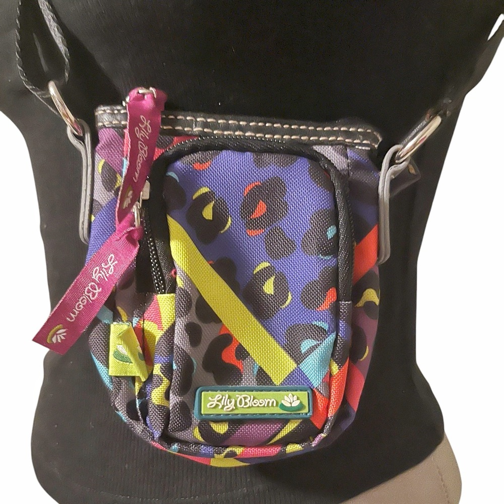 Lily Bloom Electric Leopard Mini Crossbody Bag